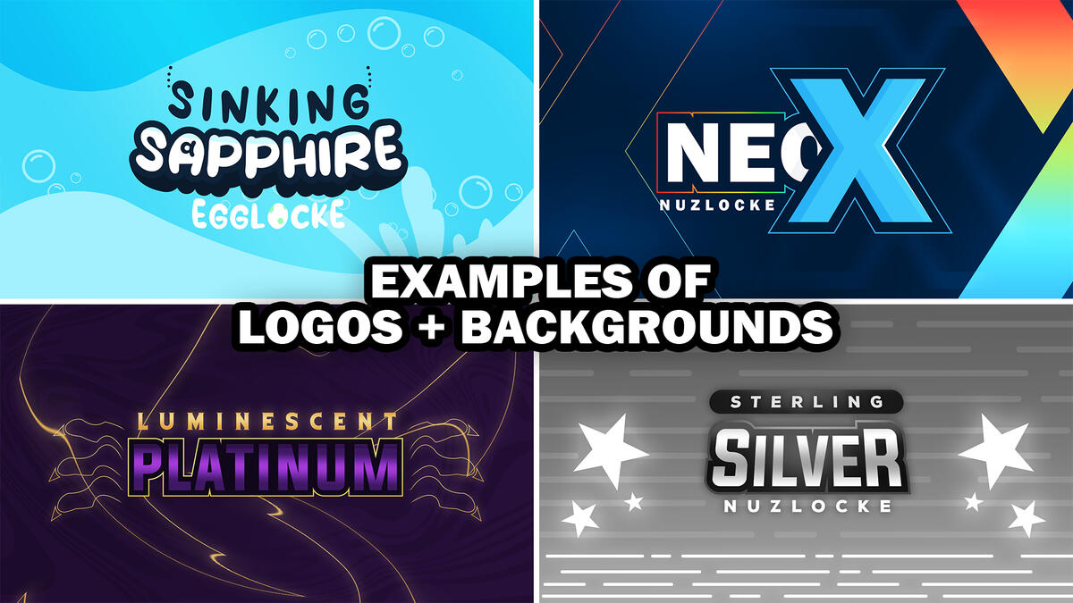 Sinking Sapphire Egglocke Logo + Background for @DauniDaunstar